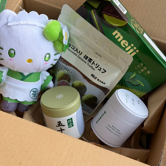 Matcha Snack Box + Hello Kitty