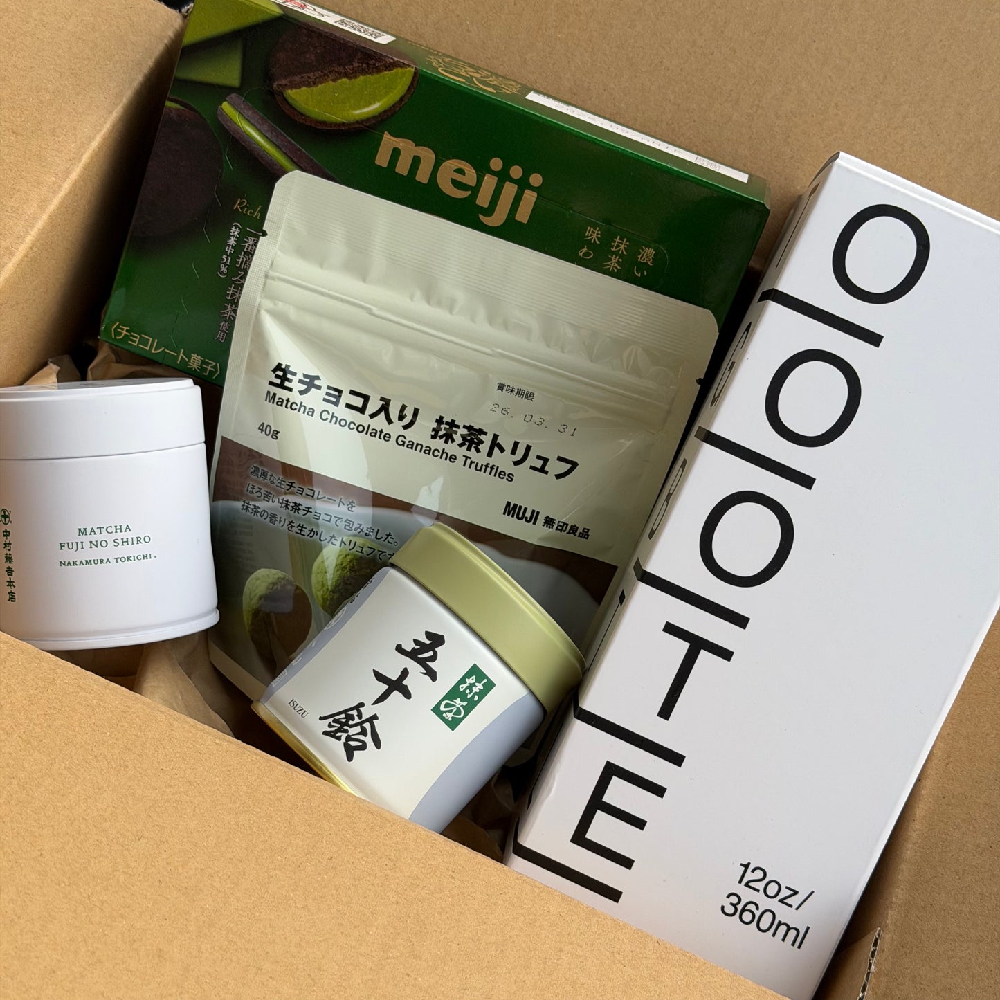 Matcha Snack Box + KINTO