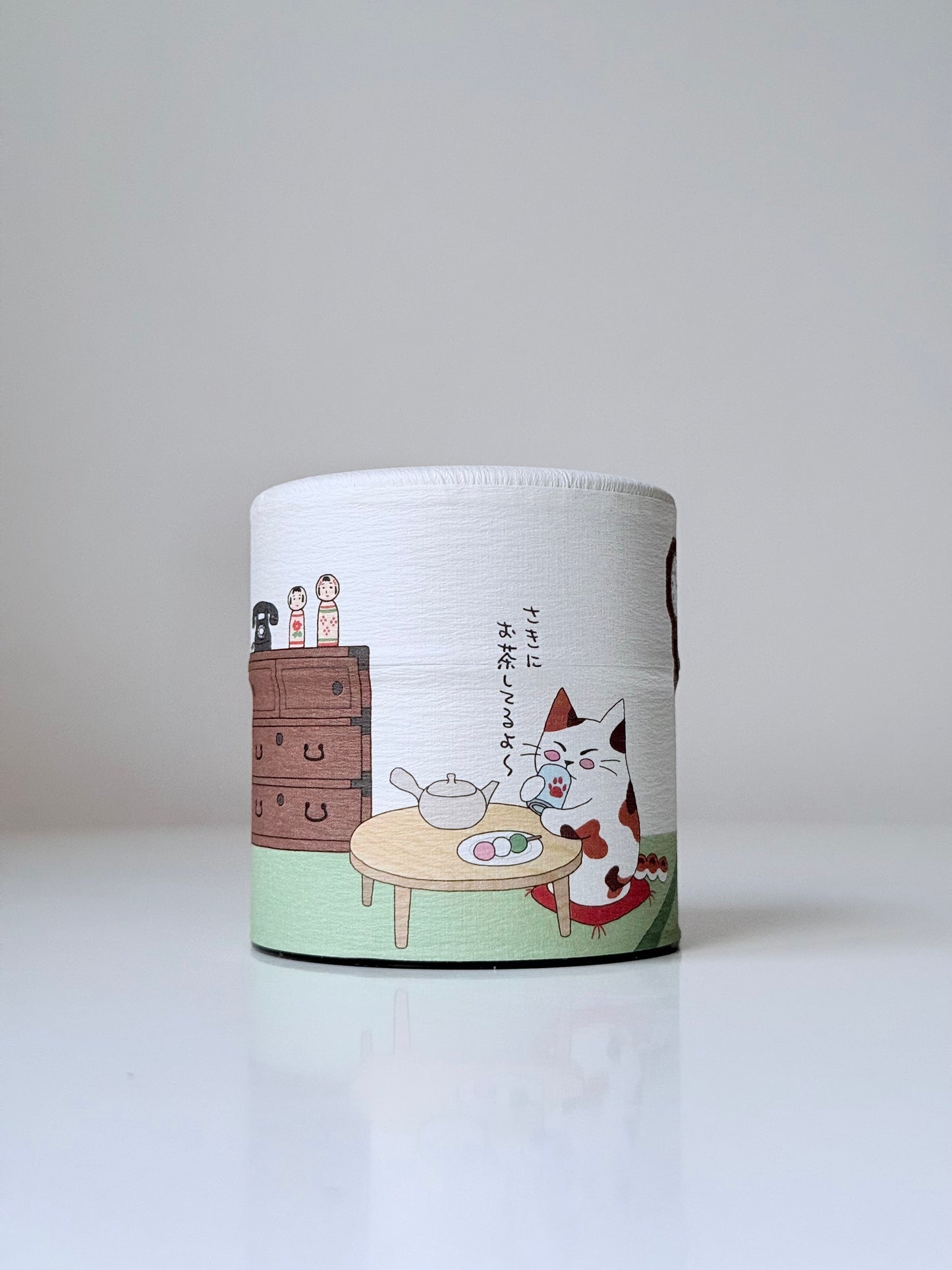 Tea Caddy - Cat