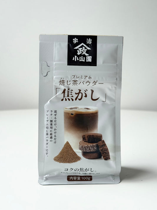Premium Hojicha Powder Kogashi – 100g Bag (Yamamasa Koyamaen)